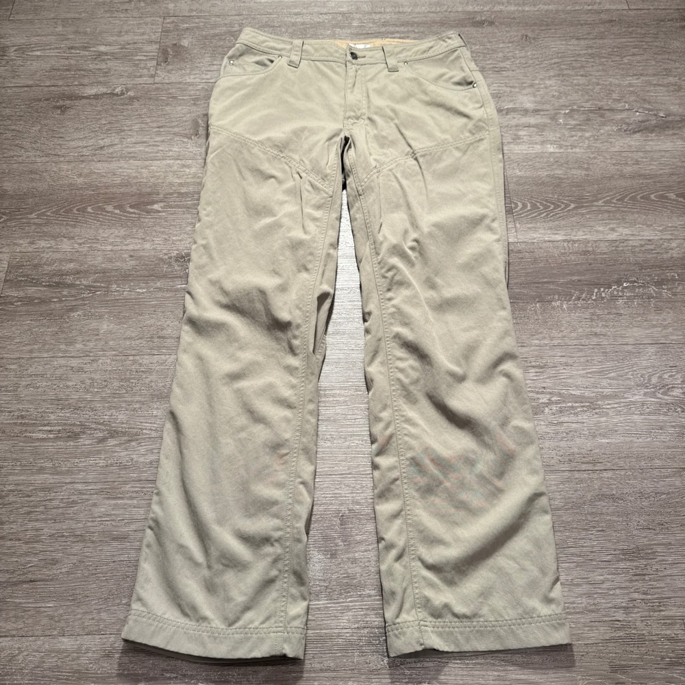 Marmot Pants Mens 32 Tan Nylon Hiking Outdoor Gorpcore Trail Casual Utility Hike